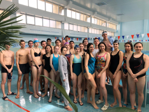 Соревнования по плаванию прошли в ПГУ
