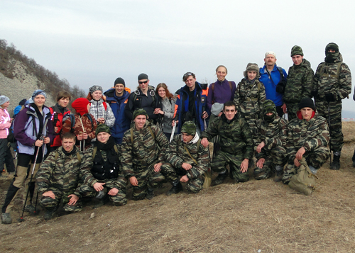 Спасатели-общественники ПГЛУ приняли участие в традиционном восхождение на гору Бештау
