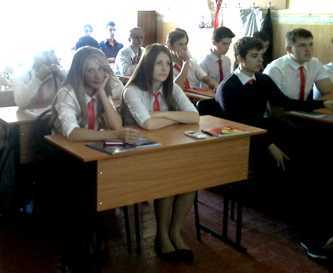 Студенты ВШ ПУИМ провели открытый урок в школе № 27 г.Пятигорска