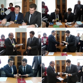Подписаны соглашения о сотрудничестве между Юридическим институтом и органами конституционного правосудия, общественными организациями СКФО